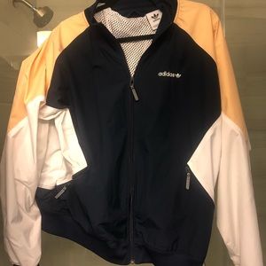 Color Block Vintage Adidas Track Jacket